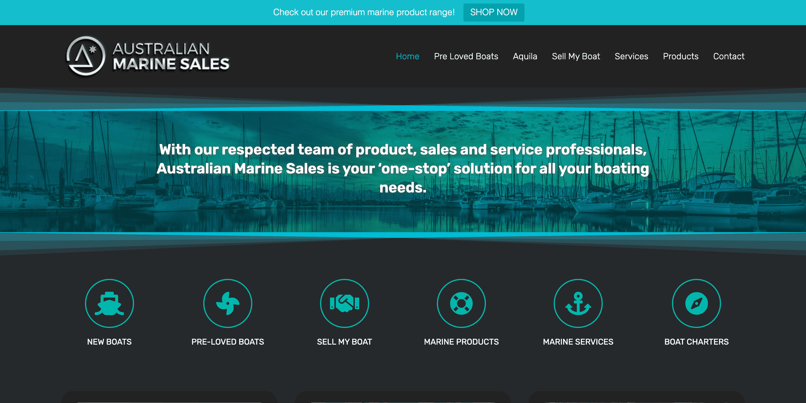 Australian Marine SalesPortfolio Piece